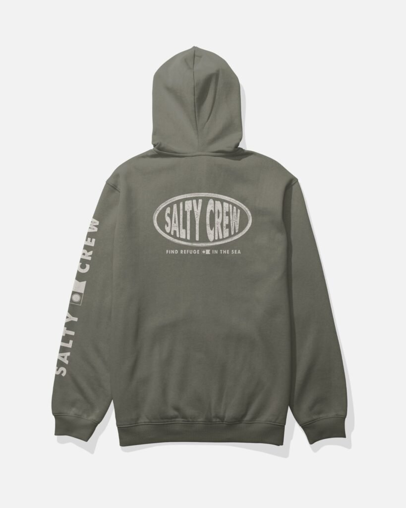 Salty Crew Signage Fleece Hoodies