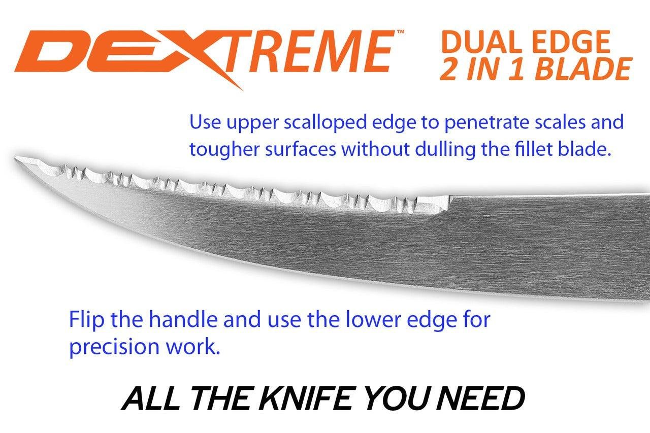 Dexter Dextreme 10" Dual Edge Stiff Fillet Knife with Sheath - Image 5