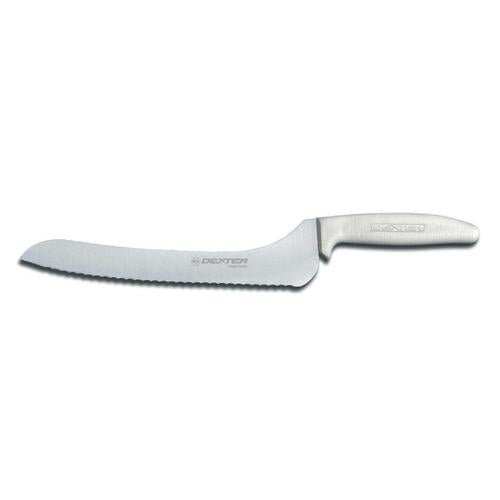 Dexter Russell S163-9SC-PCP Sani-Safe 9" Scalloped Offset Sandwich Knife