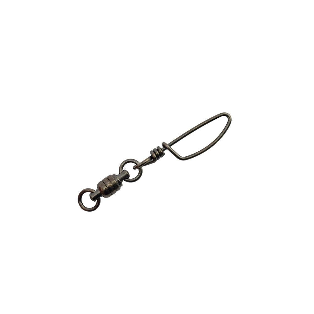 American Fishing Wire Stainless Steel Ball Bearing Snap Swivels With Double Welded Rings