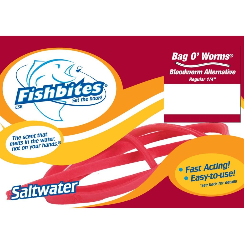 Fishbites Faster Acting Bag O' Worms Soft Baits