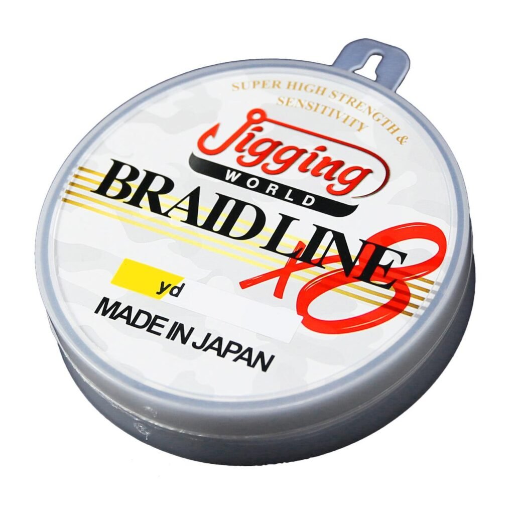 Jigging World X8 Braided Line Multicolor