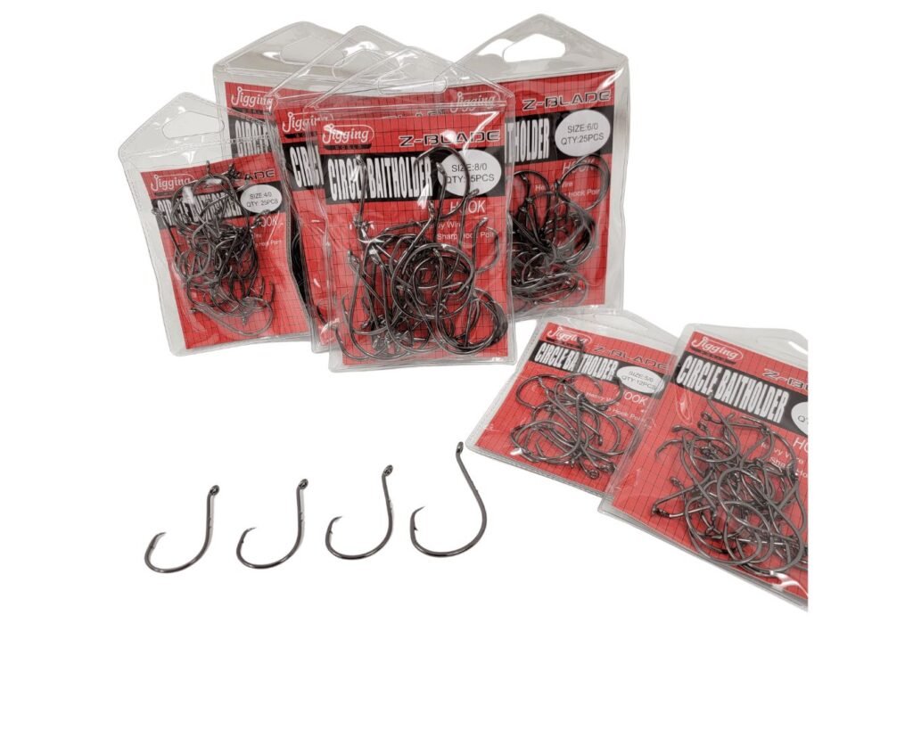Jigging World Zblade In-Line Circle Baitholder Hooks