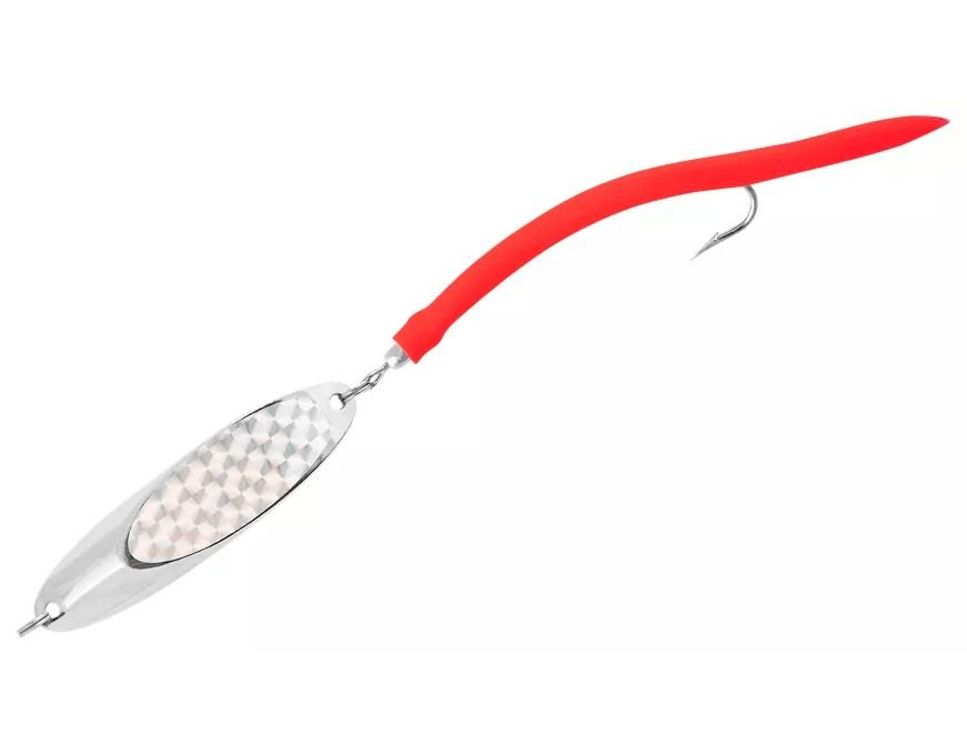 Tsunami Shockwave Spoon with Tubed Single Hook Jigs