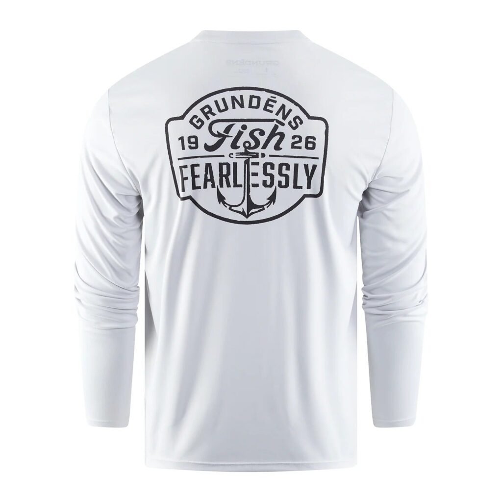 Grundens Fish Fearlessly LS Tech Tee